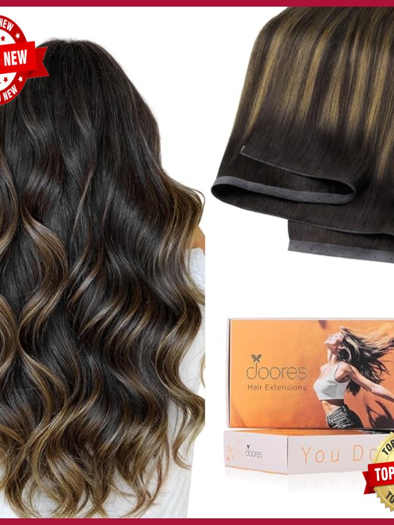 18 Inch Human Hair Extensions 100g Double Weft Micro Beads Hand Tied